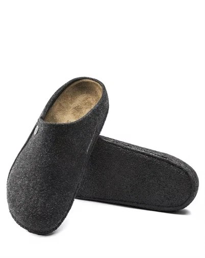 Birkenstock - Zermatt Felt Rivet Hjemmesko - Antracite